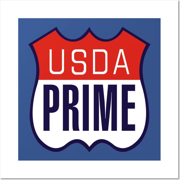 USDA Prime Wall Art by BobbyG